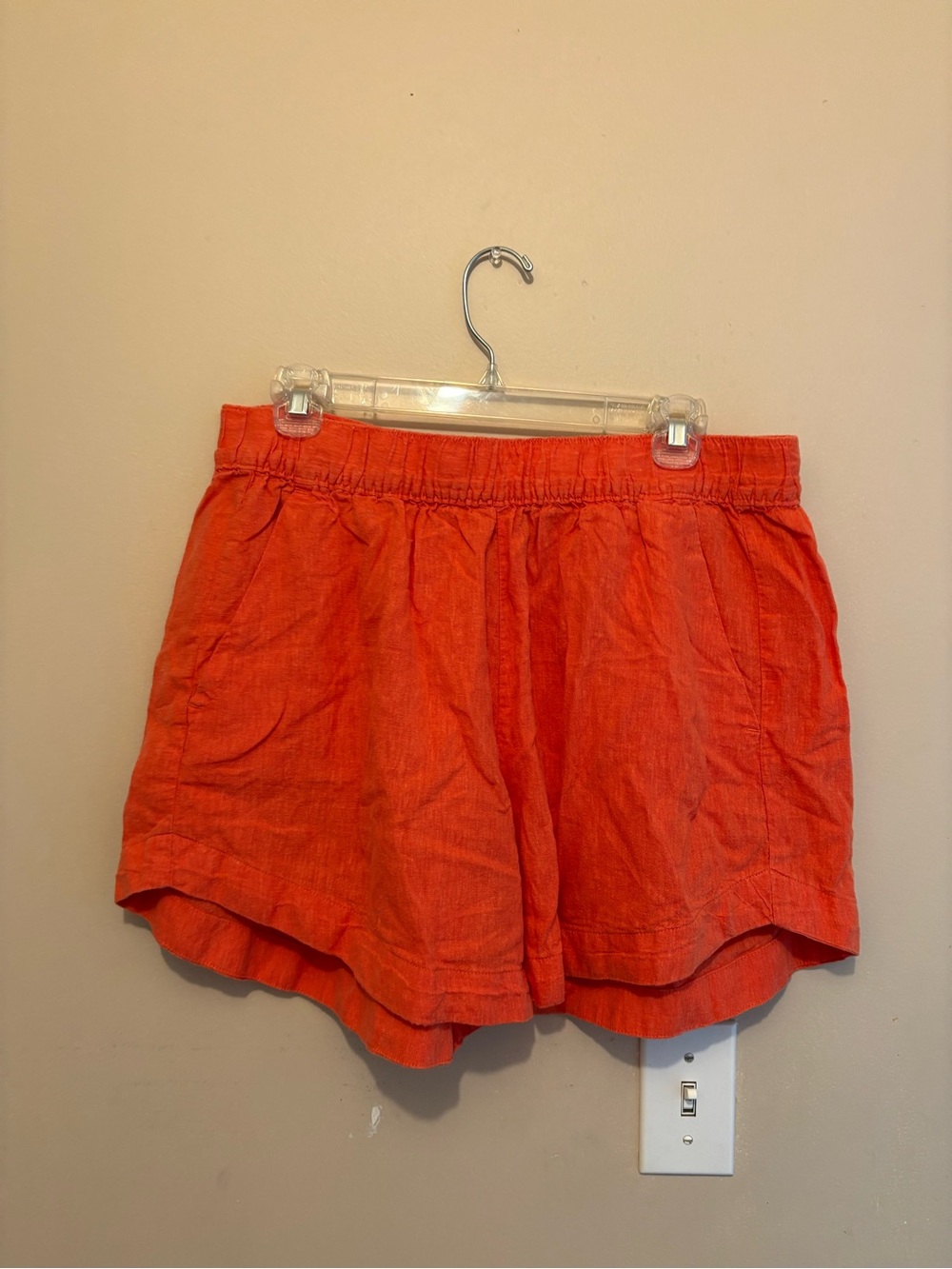 Patagonia Women's Bright Orange Athletic Shorts